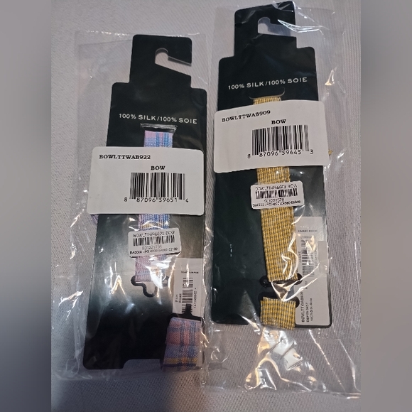 2 for $30 kids or women's bowties, two for sale - Picture 2 of 4